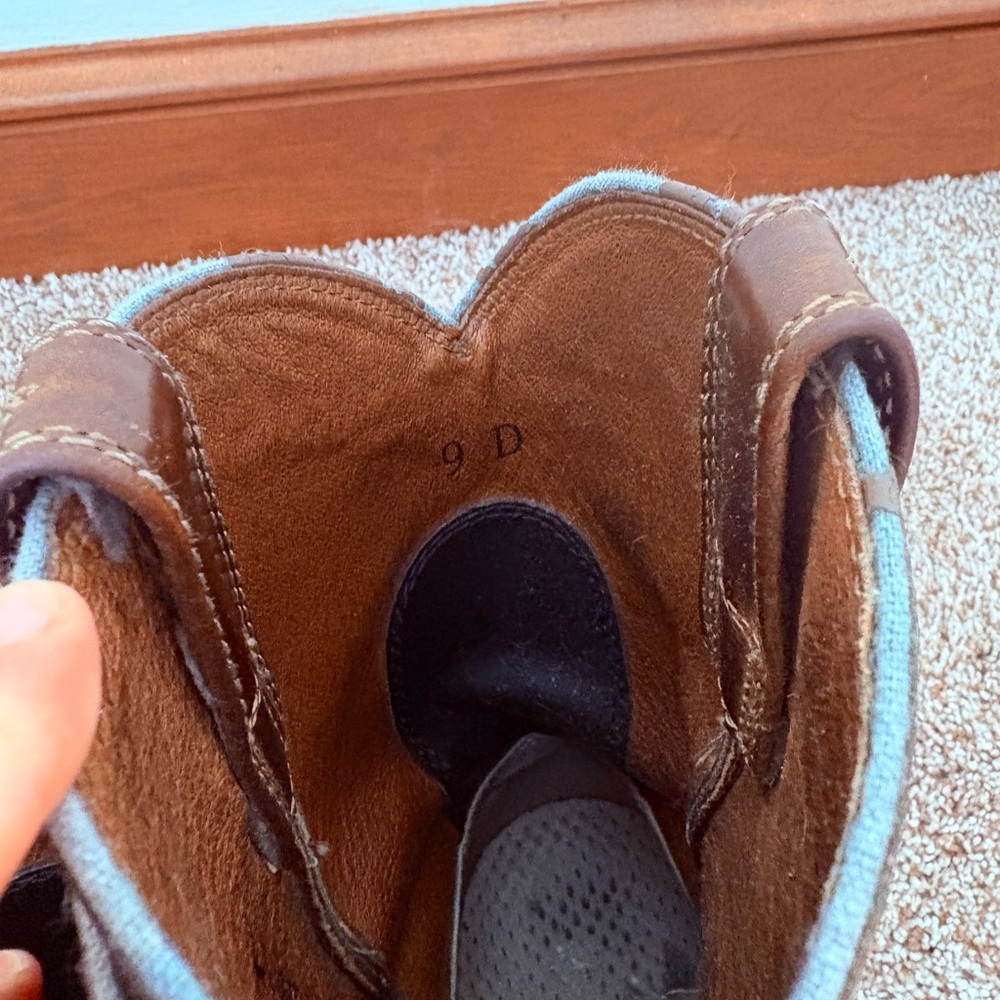 Ariat Men's Tan Leather Cowboy Boots - Picture 4 of 7